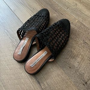 & Other Stories Woven Mule Sandals, 6